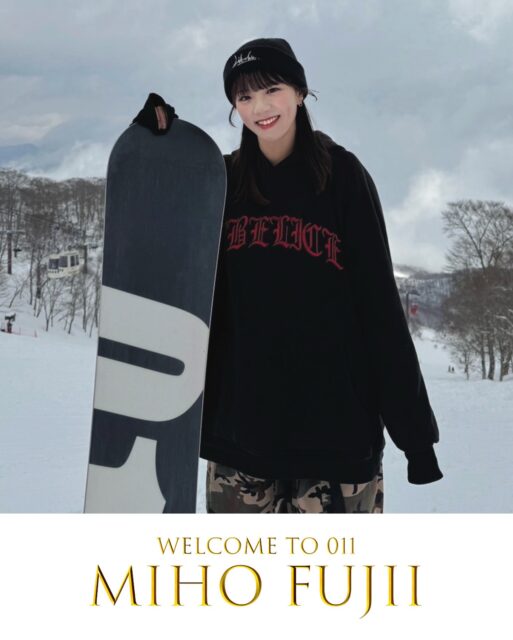 Welcowe to 011
011ニューライダー
@__mhcoco31.__
藤井 美帆(フジイ ミホ)
ホームゲレンデは白山セイモアスキー場
本人コメント
「私らしく011artisticの魅力を伝えていきます❤️🔥よろしくお願いします!!」
皆様よろしくお願い致します。
#011artistic
#ニューライダー
#ライダー
#グラトリ
#グラトリ女子